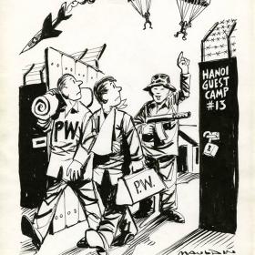 Mauldin, William (1921-2003) Political Cartoon, 1972