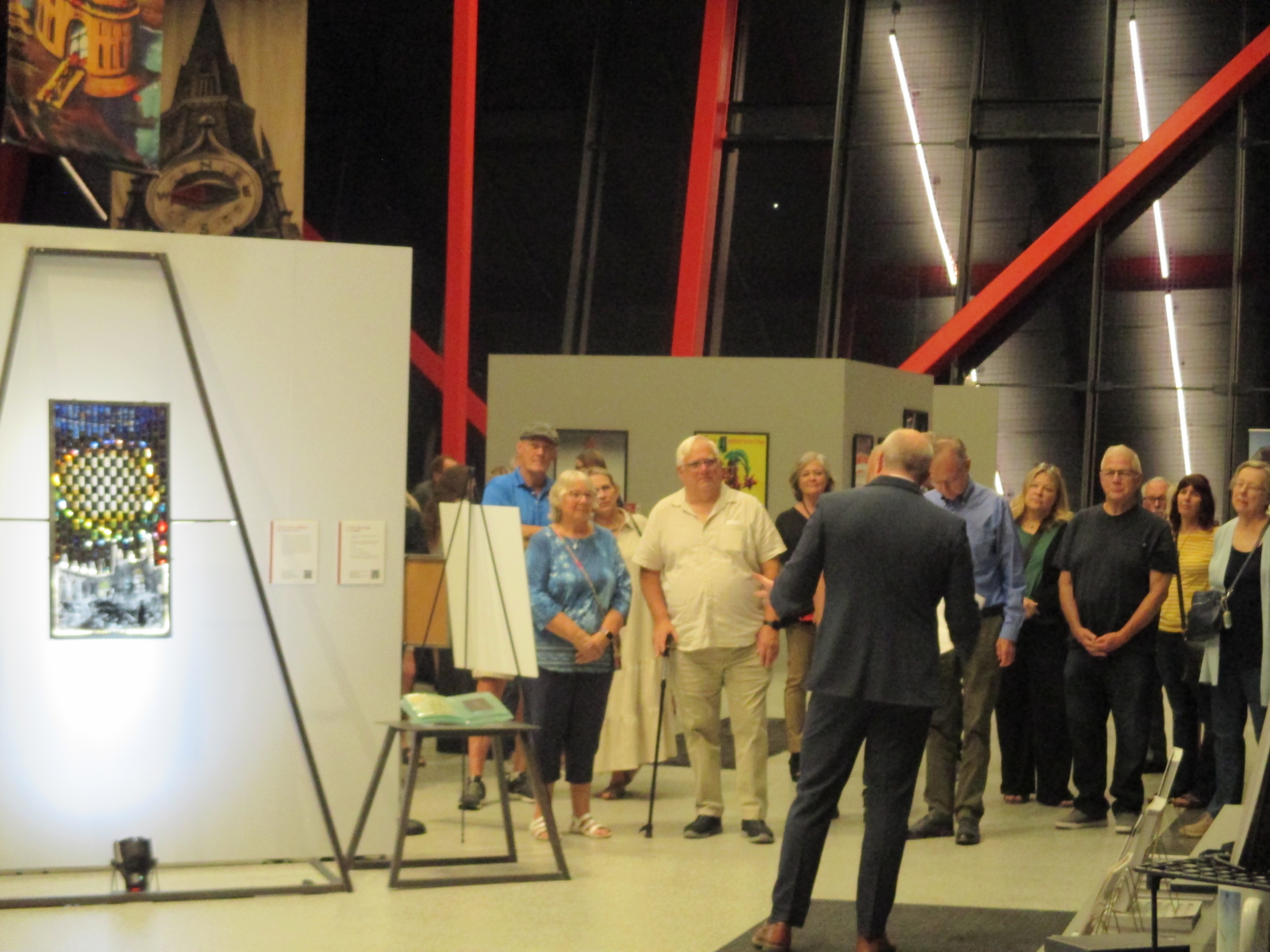 curator speaking