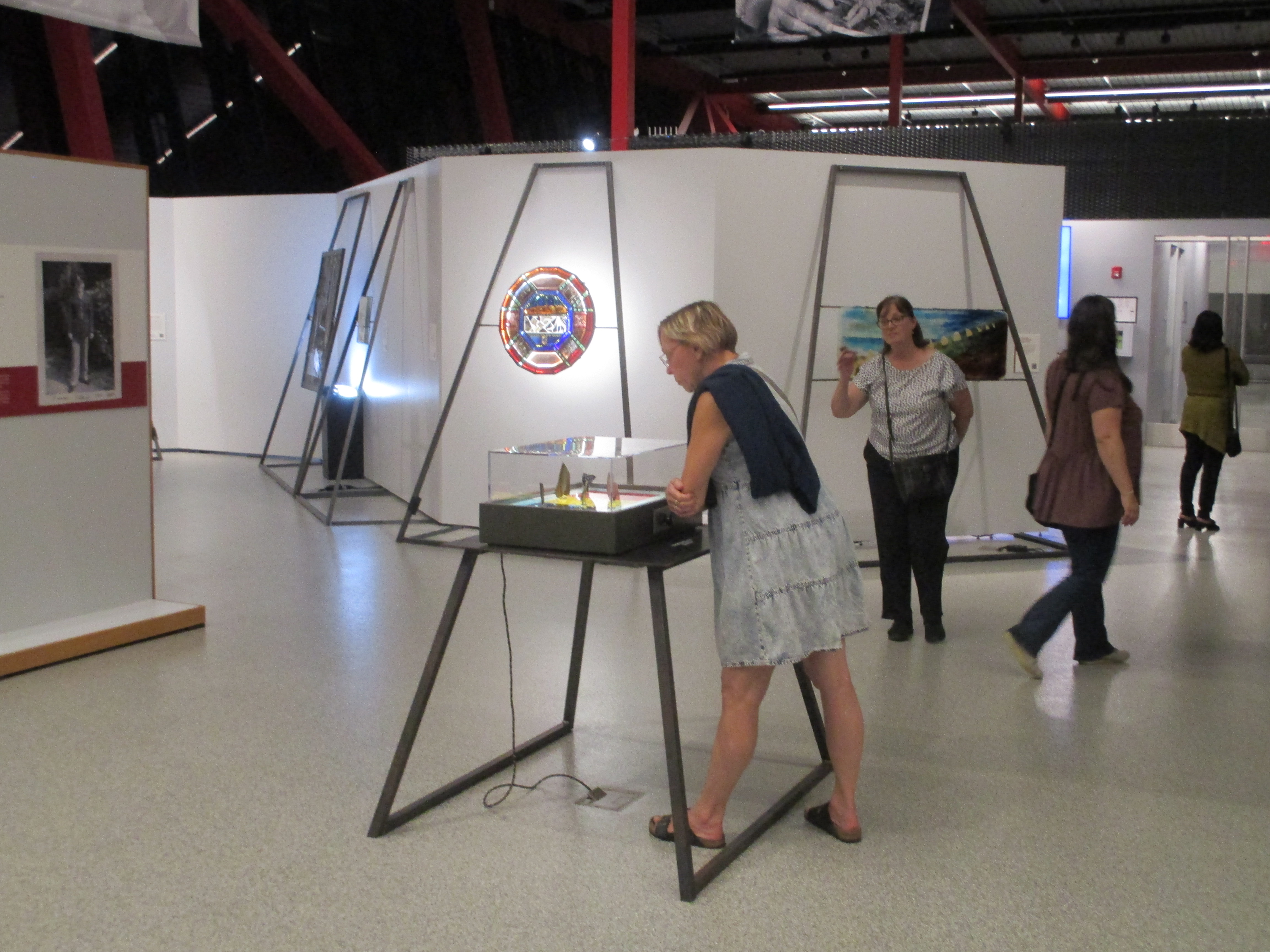 exhibit at night