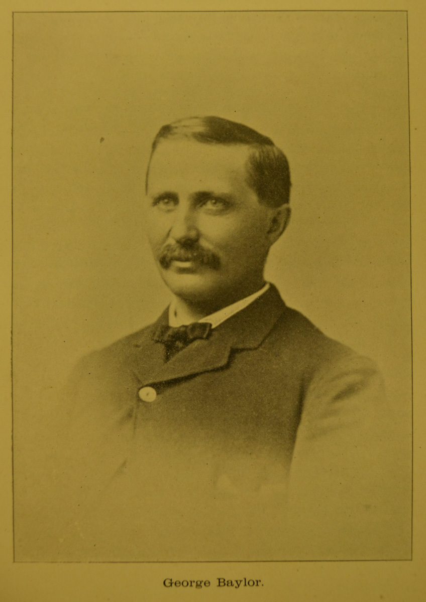 Illustration of Colonel George W. Baylor