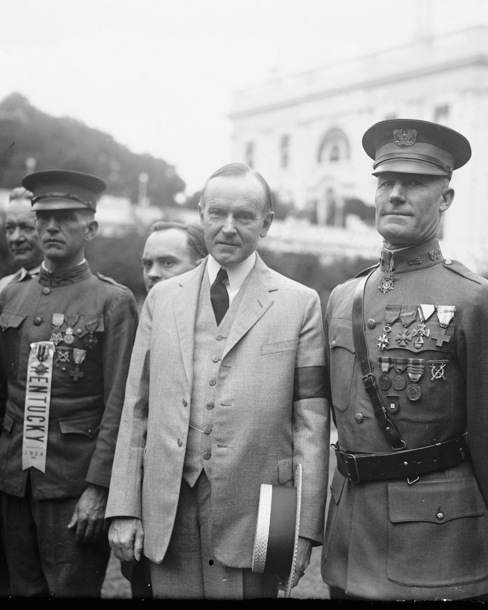 Willie Sandlin (Left) and Samuel Woodfill (right) Photo courtesy of the Library of Congress Prints and Photographs Division