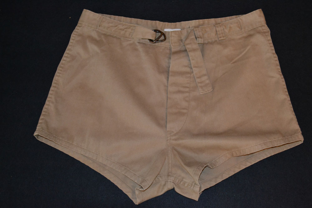 Khaki Swim Trunks | Pritzker Military Museum & Library | Chicago