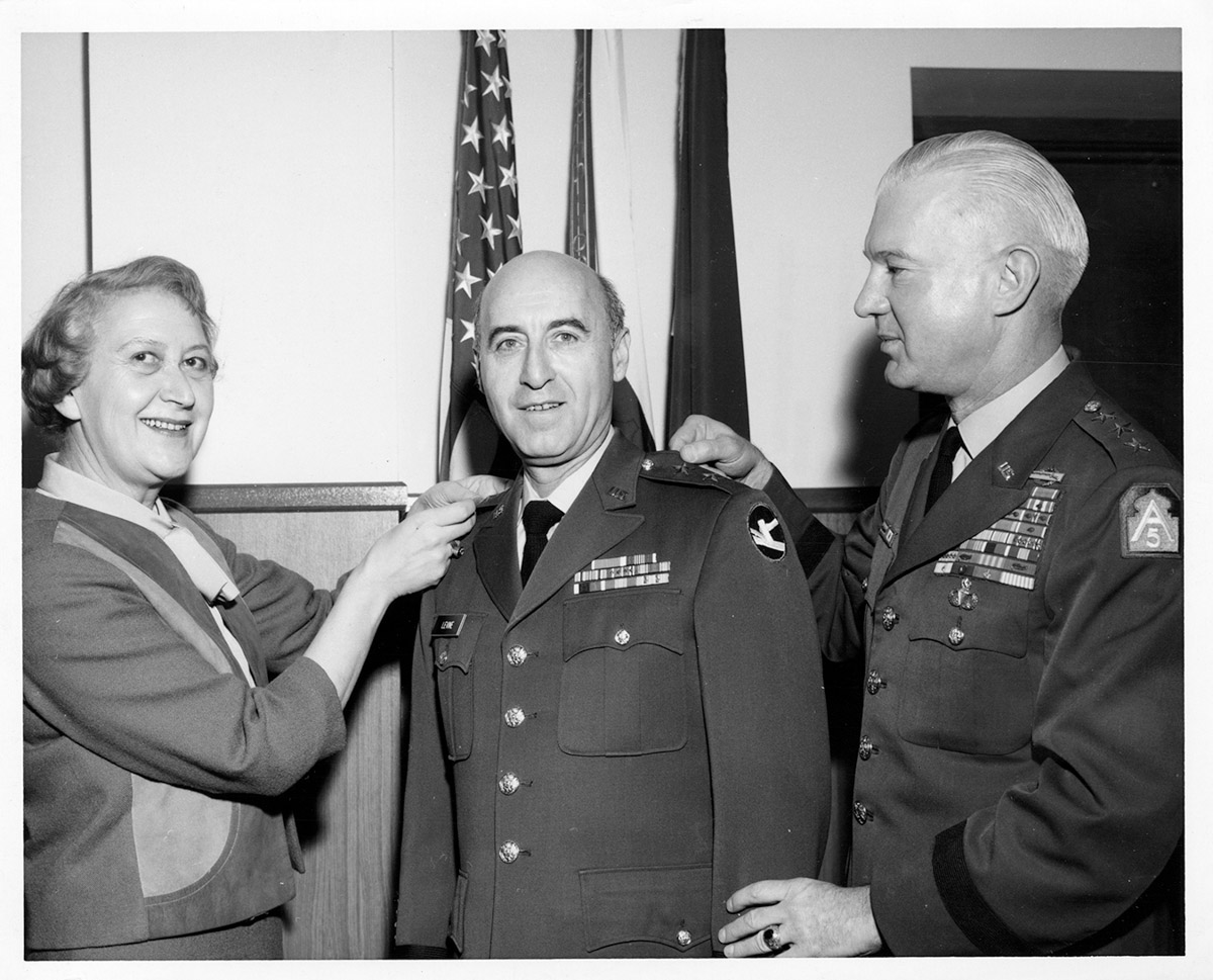 Awarding of second star to Maj. Gen. Levine