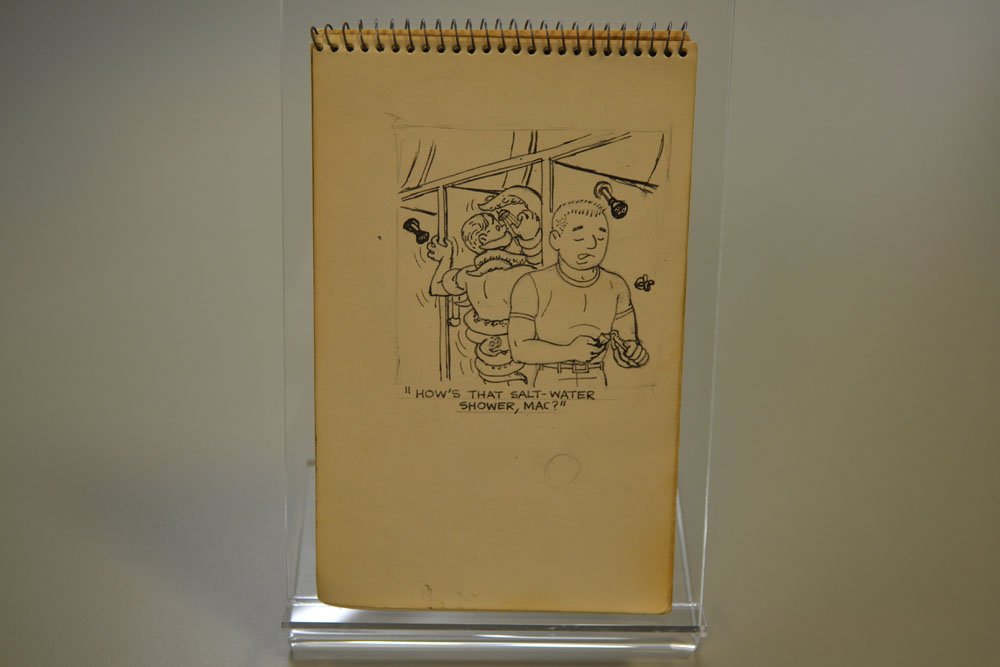 Drawing notepad from the Robert Luchs Collection