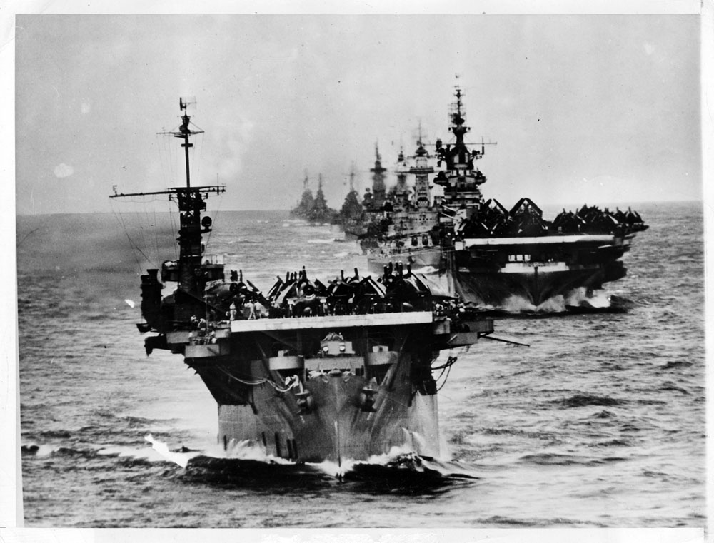 American battleships.