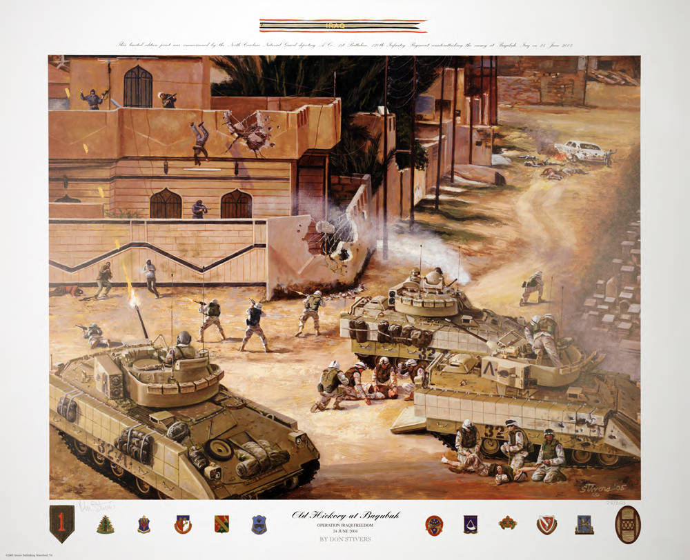 Military Poster / Print Old Hickory at Baqubah
