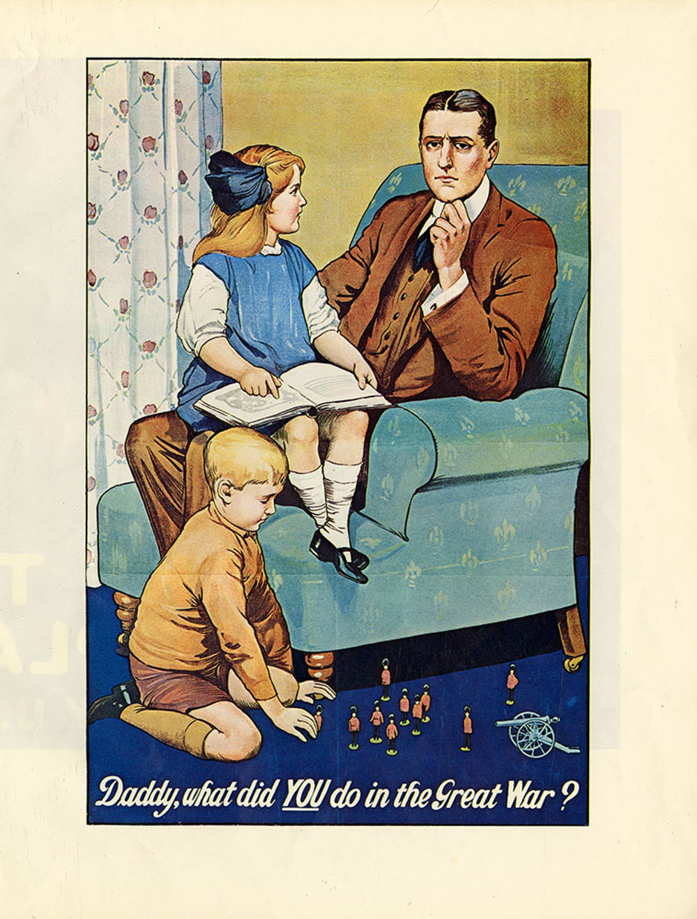 Military Poster / Print: Daddy, what did YOU do... | Pritzker Military  Museum & Library | Chicago