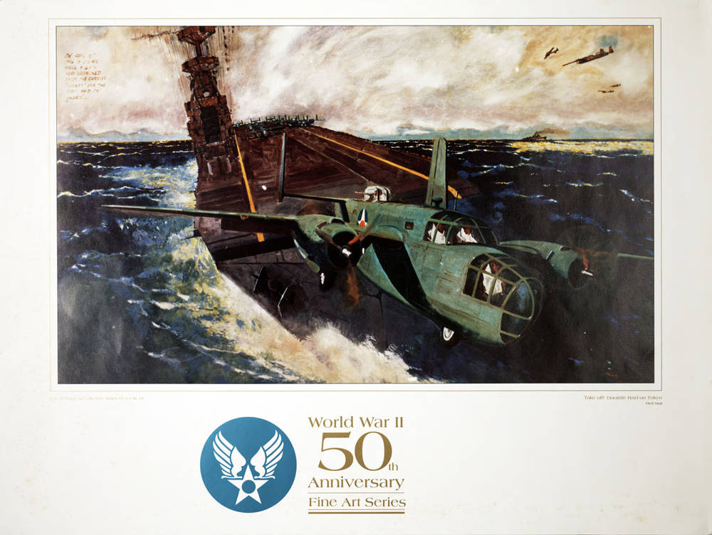 Military Poster Print Take Off Doolittle Pritzker Military Museum Library Chicago Military Poster Print Take Off Doolittle Pritzker Military Museum Library Chicago