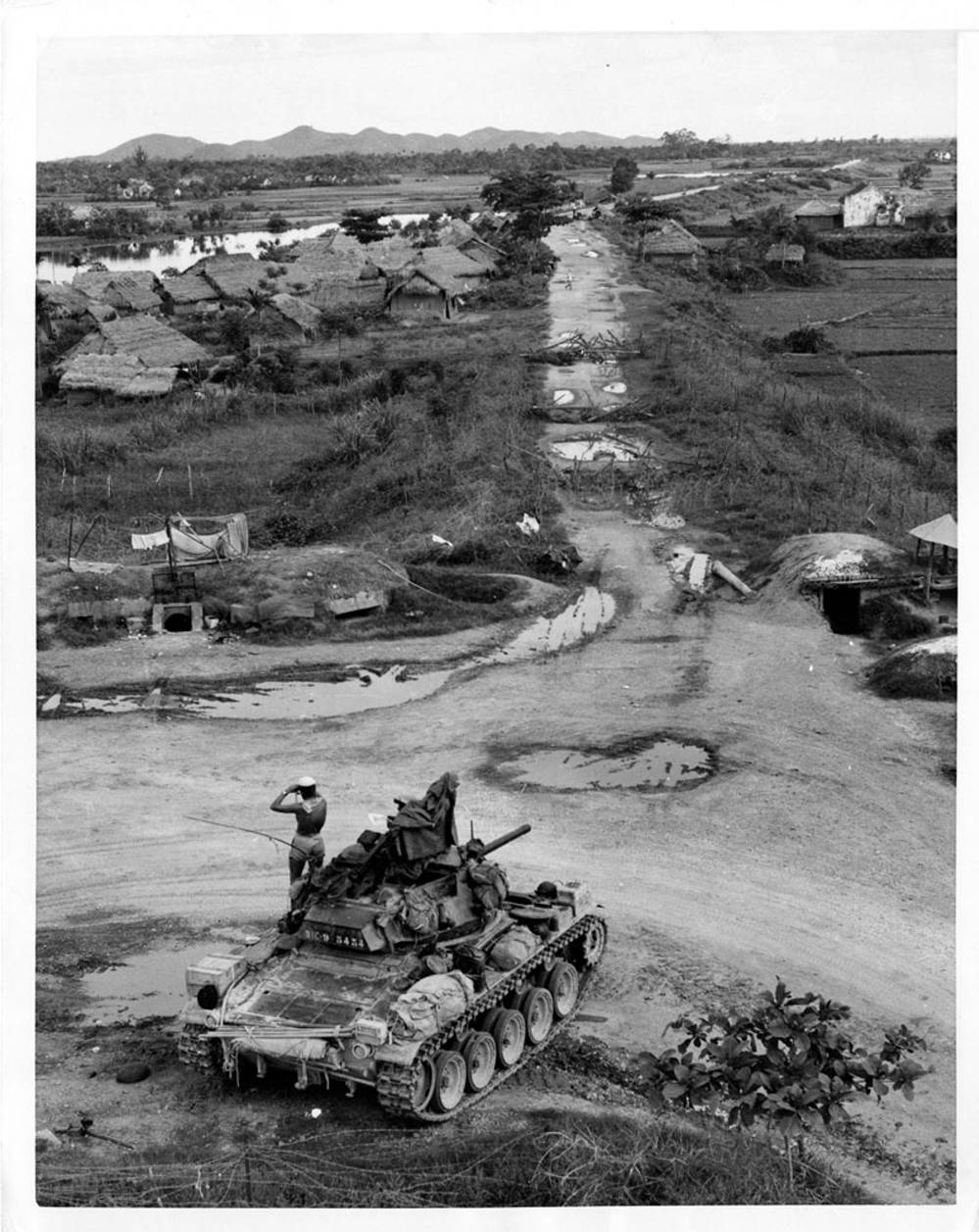 Military Photo / Negative Tanks cover delta... Pritzker Military