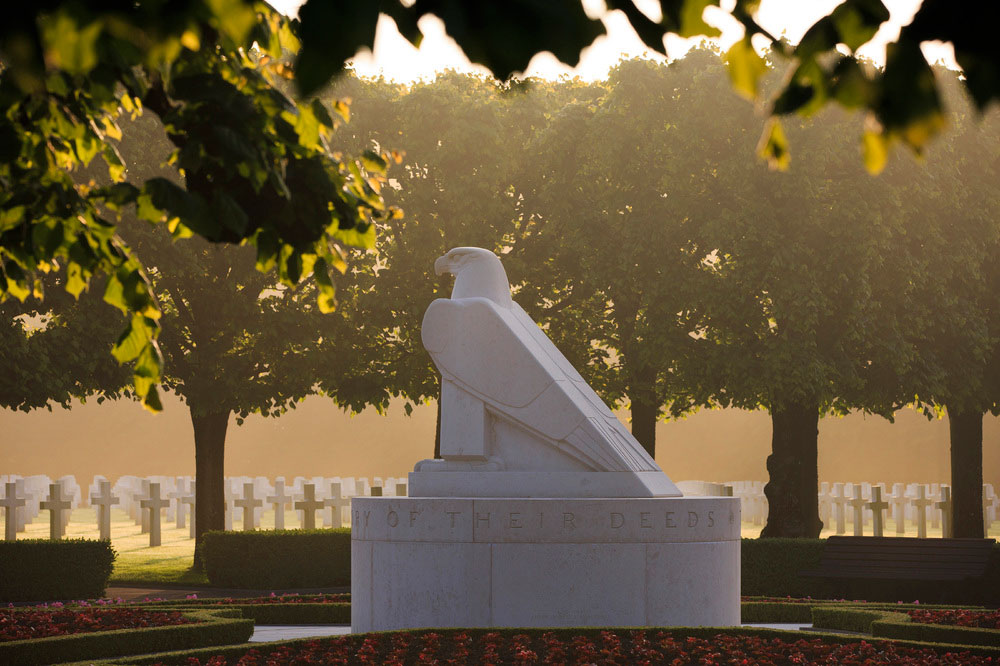 Monument in Saint-Mihiel American Cemetery