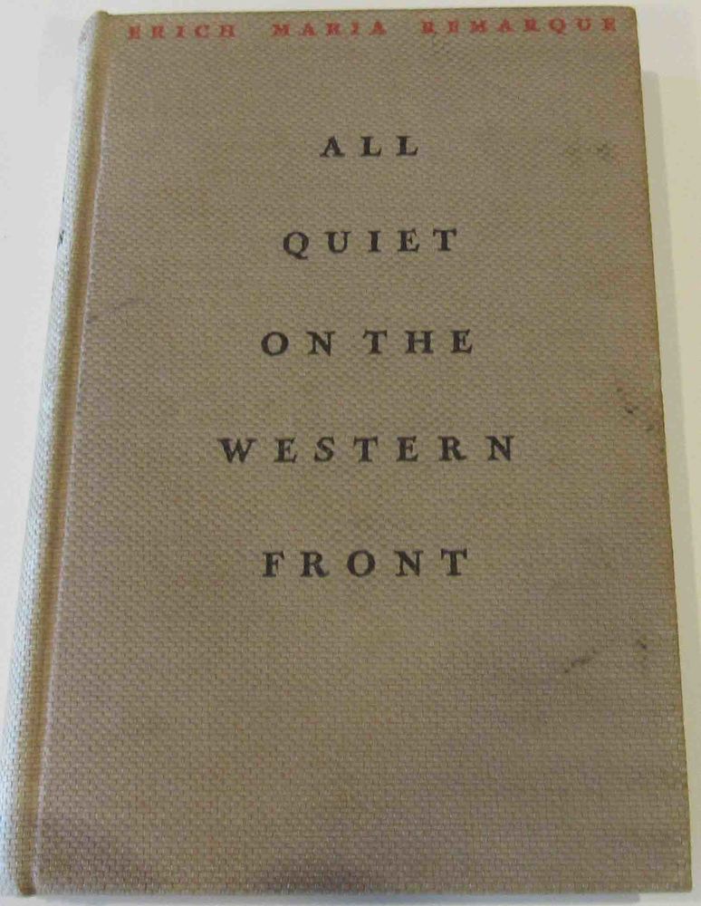 Cover of All Quiet on the Western Front