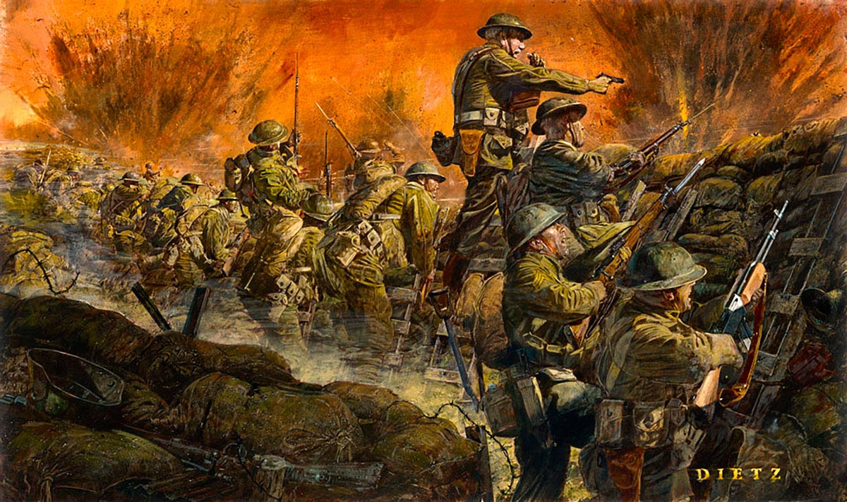 On the Step: The 131st U.S. Infantry at Chipilly Ridge