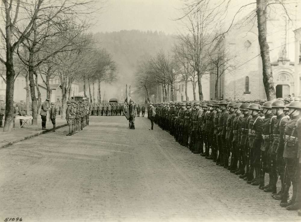 Award Ceremony, August 12, 1918.