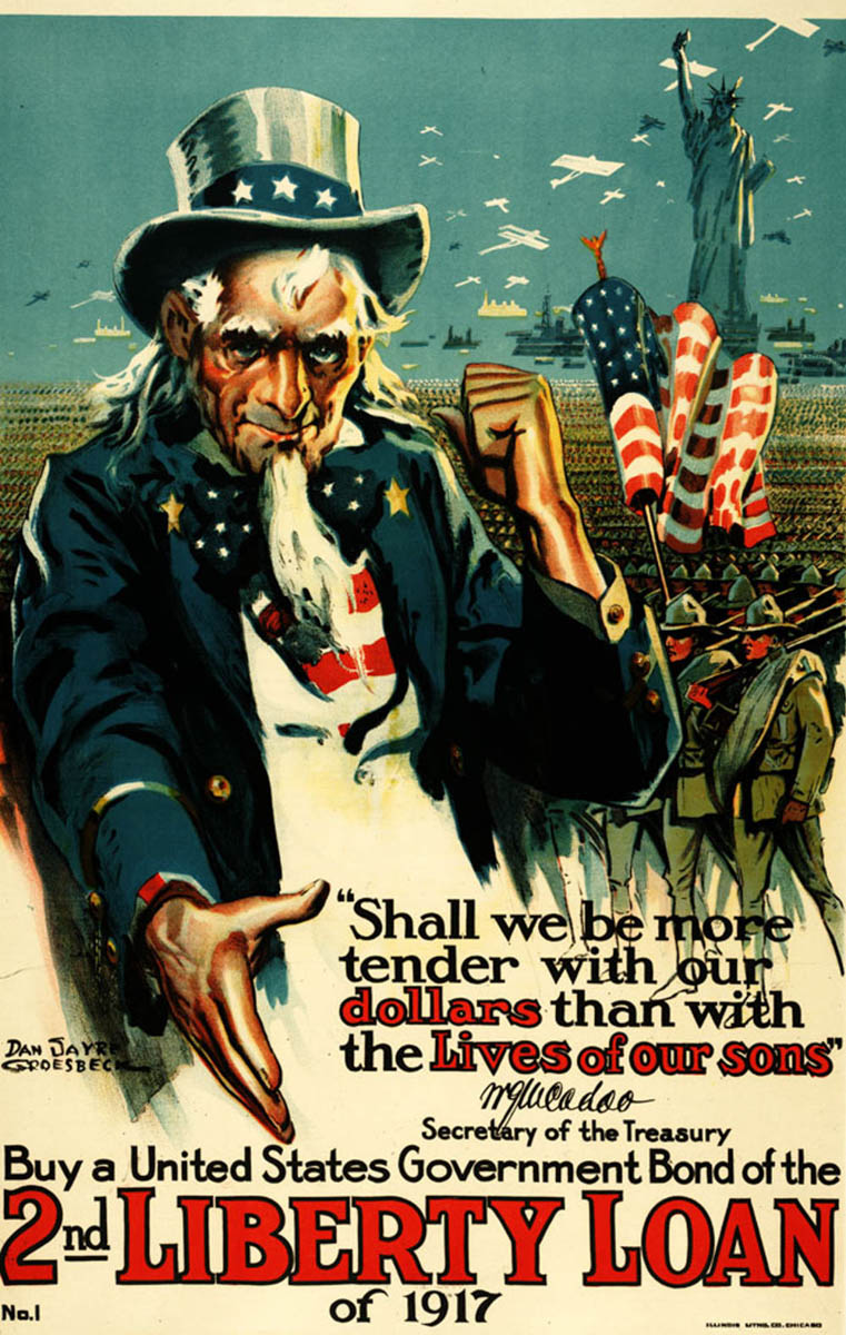Second Liberty Loan poster