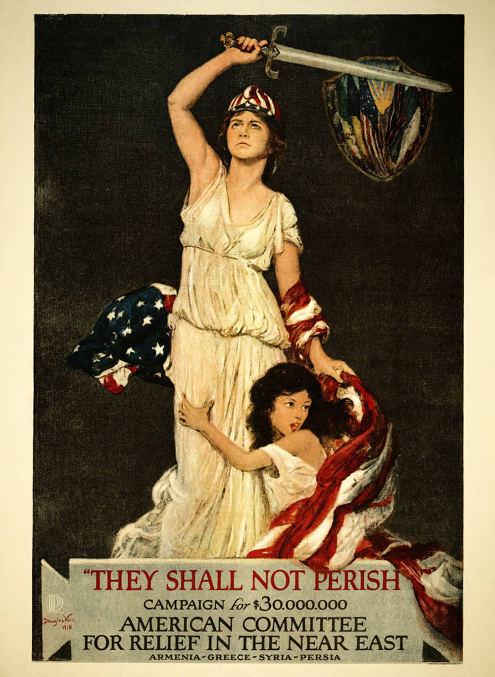 Columbia, World War I Poster