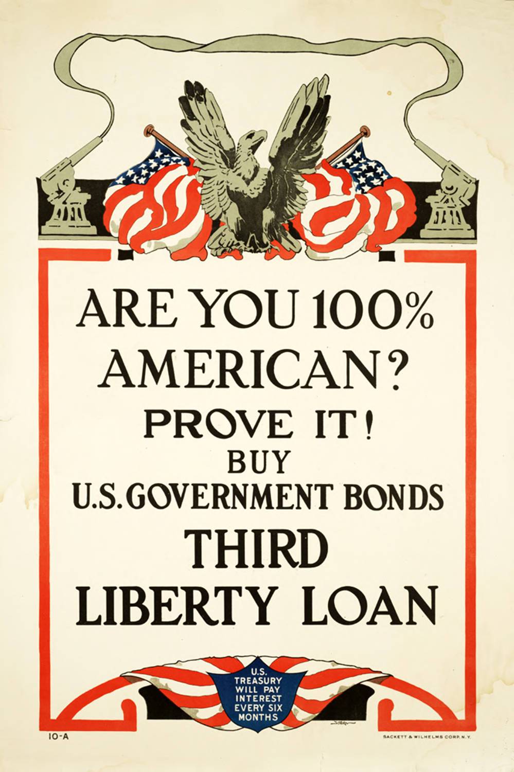 Third Liberty Loan poster.