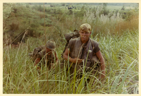 Lieutenant Paul Barker in Vietnam