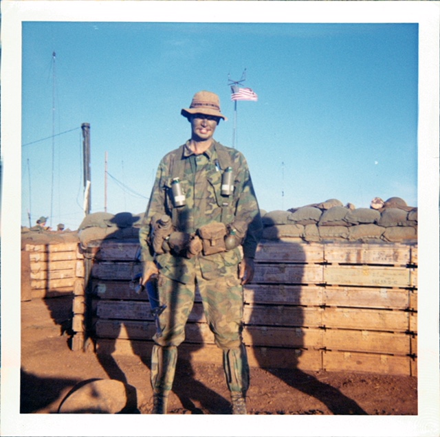 Portrait of SGT Krause in Vietnam