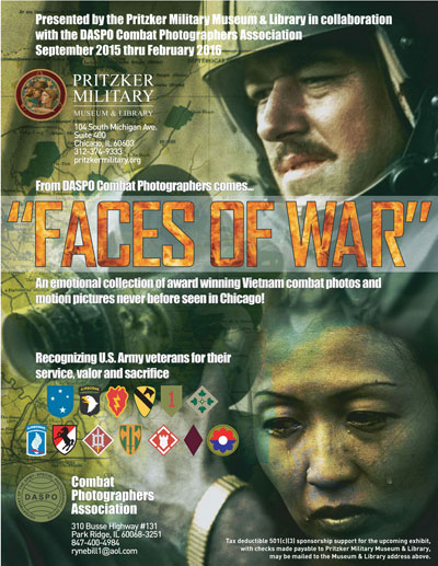 FACES of war poster