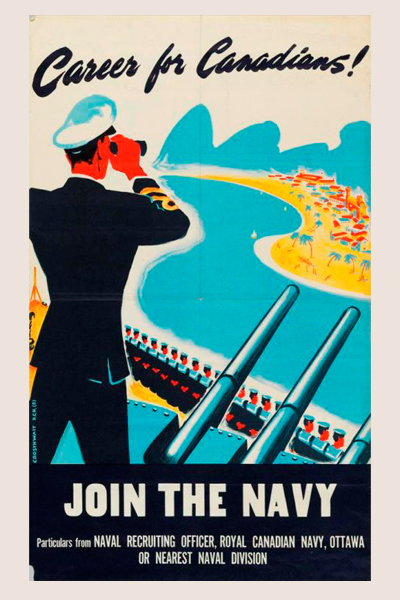 Canadian Navy Recuitment Poster