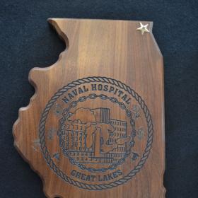 Naval Station Great Lakes Plaque