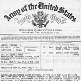 Separation Qualification Record