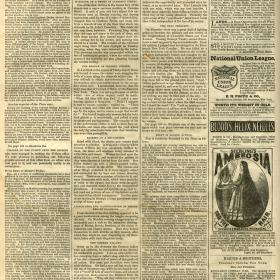 Article about the New York Draft Riots published in Harper's Weekly.