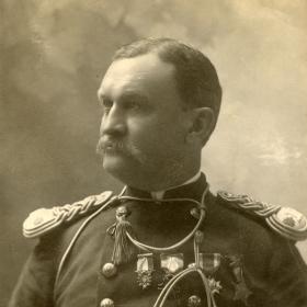 Last known formal military photograph of Major Erasmus Corwin Gilbreath