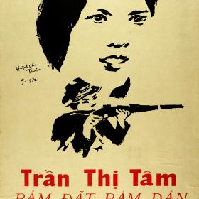 North Vietnamese Propaganda Poster