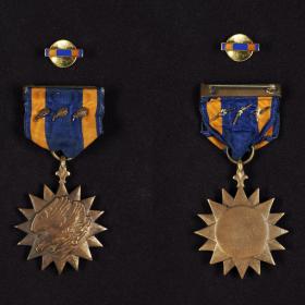 Medal from the Robert O. Harder Collection.