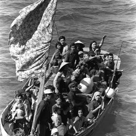 Photograph of Vietnamese Refugees