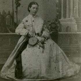 Earliest known photograph of Susan Corse Gilbreath