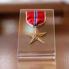 Robert Eddy's Bronze Star Medal