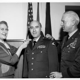 Awarding of second star to Maj. Gen. Levine