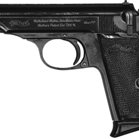 Captured Walther 7.65 mm pistol 