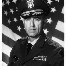 Maj. Gen. William Levine in full dress uniform 