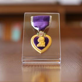 Robert Eddy's Purple Star Medal