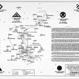 U.S. Army map of Rhine River crossings and positions 