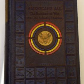 Cover of Americans All: the Rainbow at War: Official History of the 42nd Rainbow Division in the World War