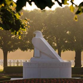 Monument in Saint-Mihiel American Cemetery 