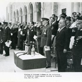 Dedication of the Chapel at Meuse-Argonne American Cemetery