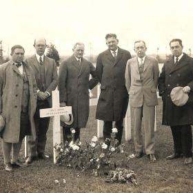 Original Commissioners at Oise-Aisne American Cemetery 