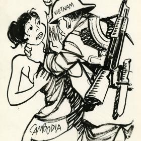 Mauldin, William (1921-2003) Political Cartoon, Ca. 1978