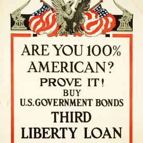 Third Liberty Loan poster.