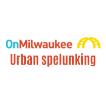 On Milwaukee Logo with Urban Spelunking 3